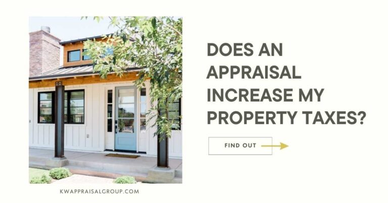 Does an appraisal increase my property taxes title image