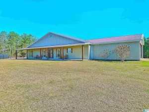 gray barndo large porch view