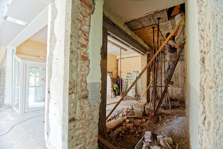 a home under renovation appraiser questions