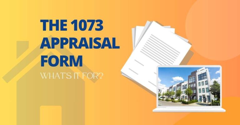 1073 appraisal form title image with illustration
