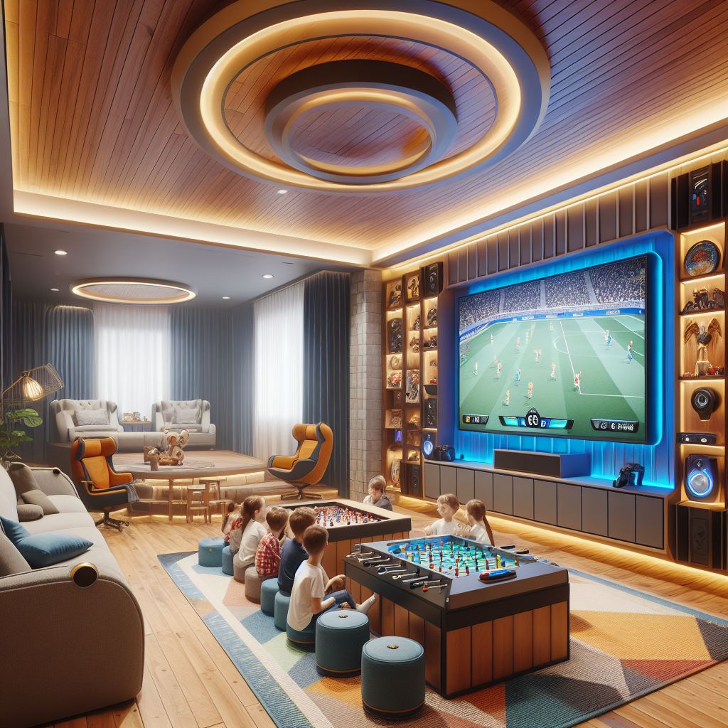 gaming center renovations for families
