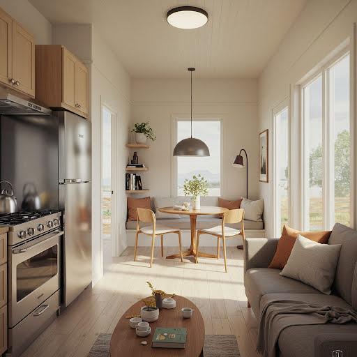 small home interior best time to invest - interior of a small adu