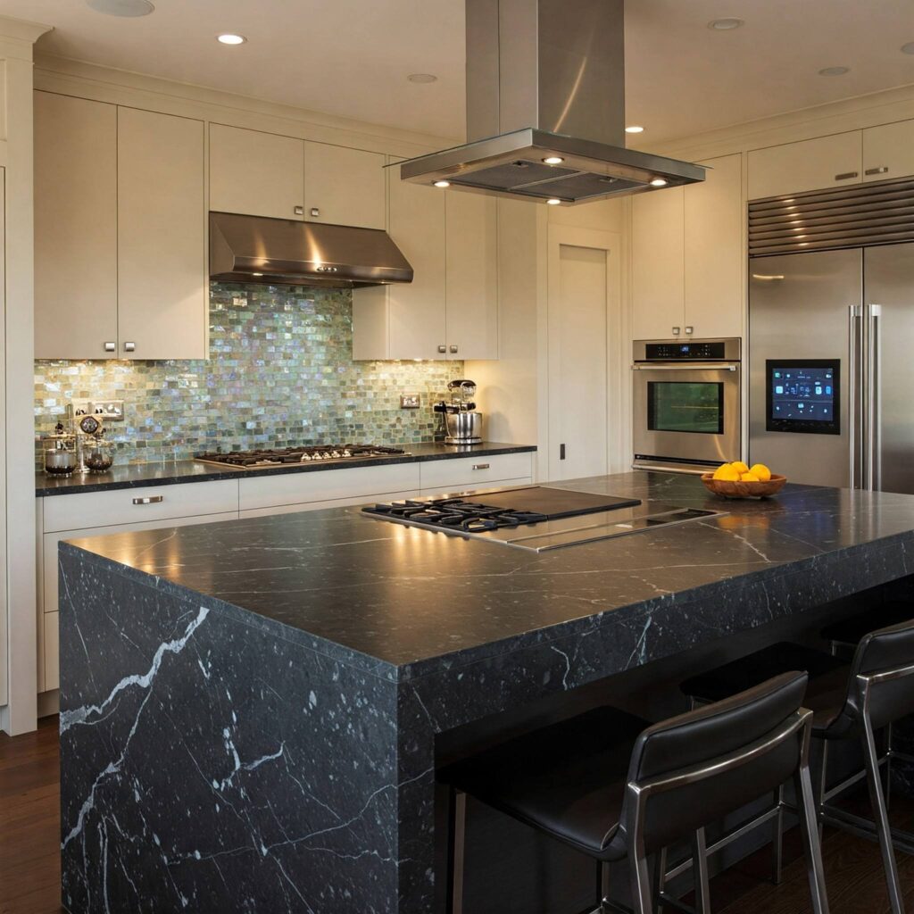 smart kitchen smart ai home features - smart appliances in kitchen