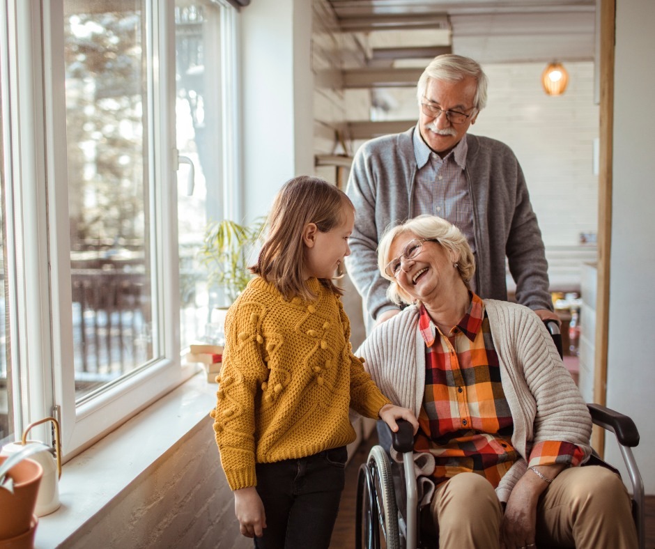 multi generational living 2025 housing trends - a multigenerational family at home