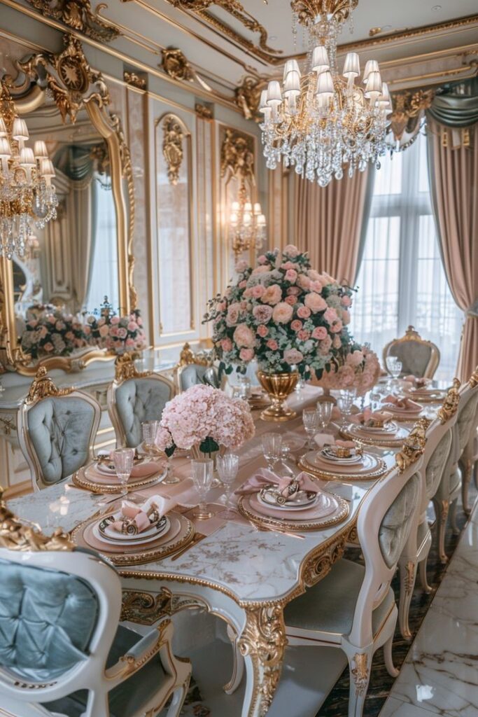 rococo dining room rococo dining room
