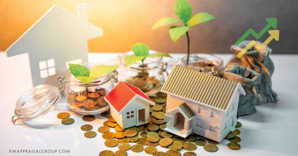 best time to invest - house with sprouts growing around it