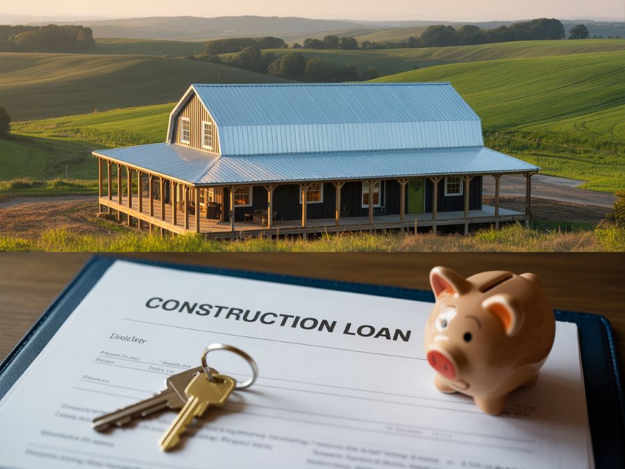 construction loan finance a barndominium - construction loan docs