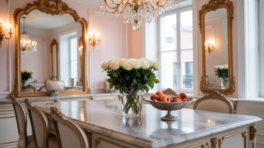 rococo dining room